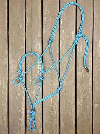 Sidepullrepgrimma med öglor