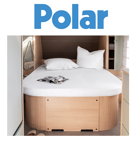 Polar asuntovaunun ja matkailuauton levy