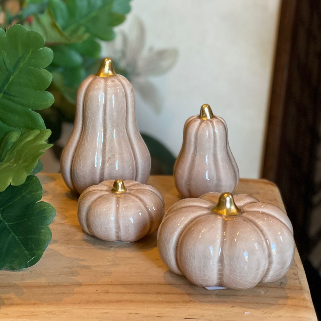 Pumpa keramik beige - liten