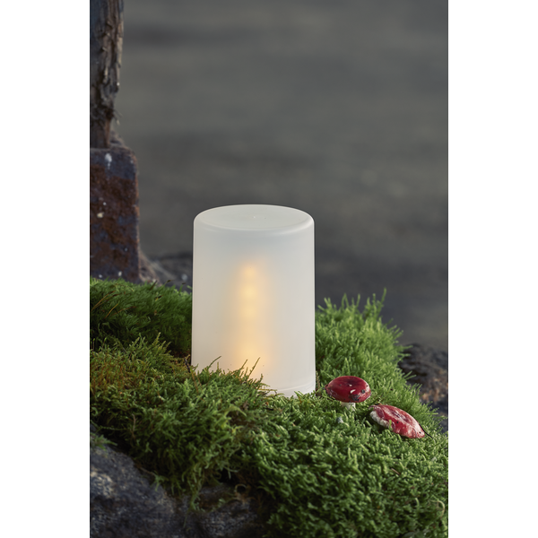Blockljus flammande utomhus - 3