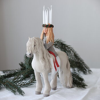 Erkers Marie Persson Ridande Lucia