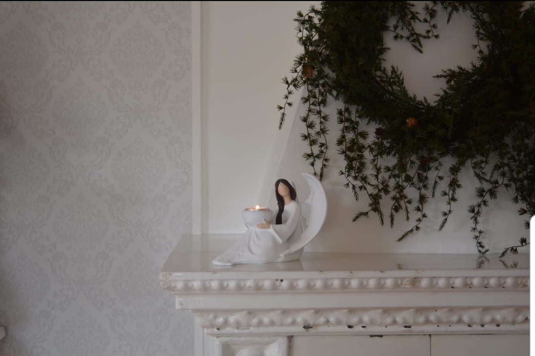 Konstgjord Lärkkrans 45 cm - 2