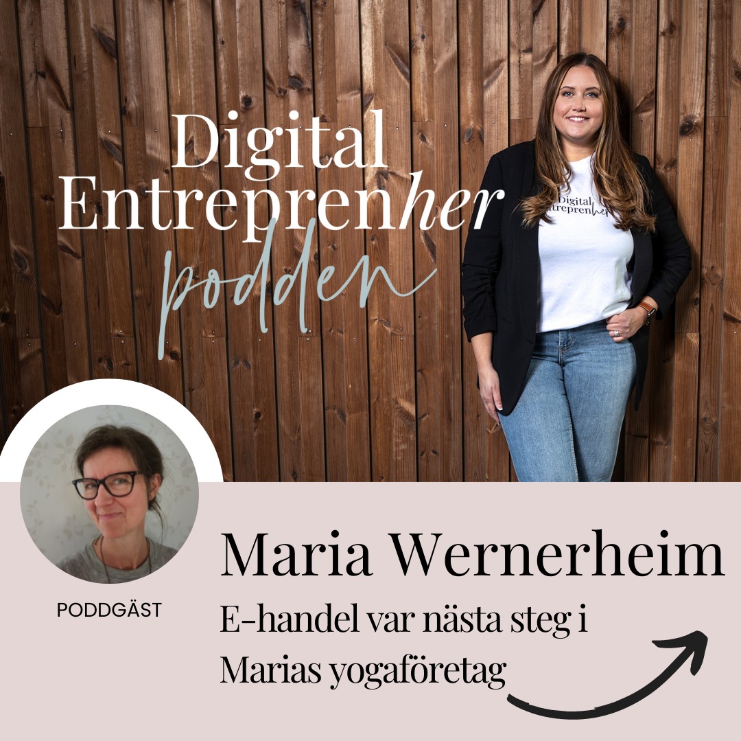E-handel var nästa steg i Marias yogaföretag