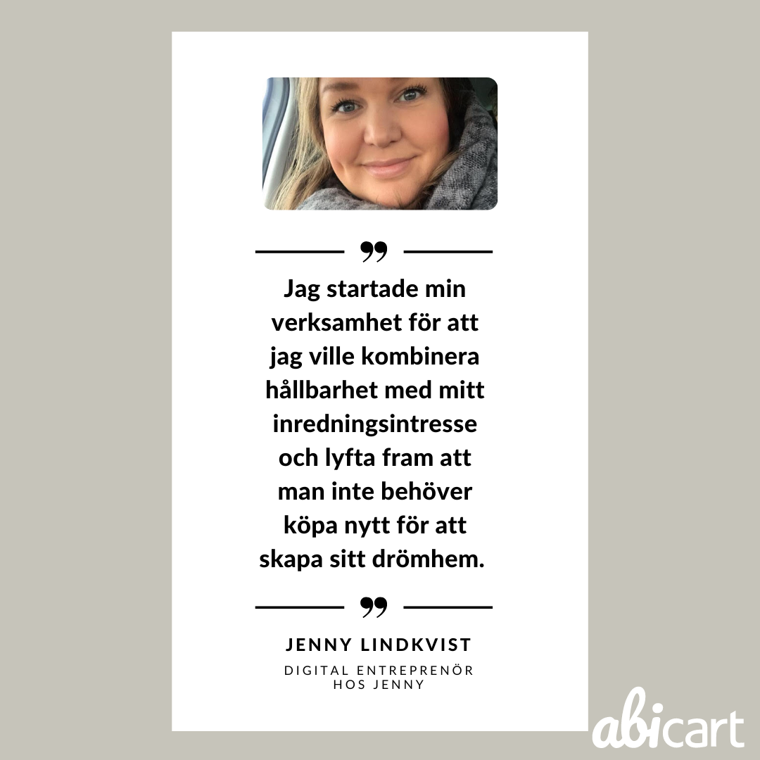 Hållbara klappar Hos Jenny