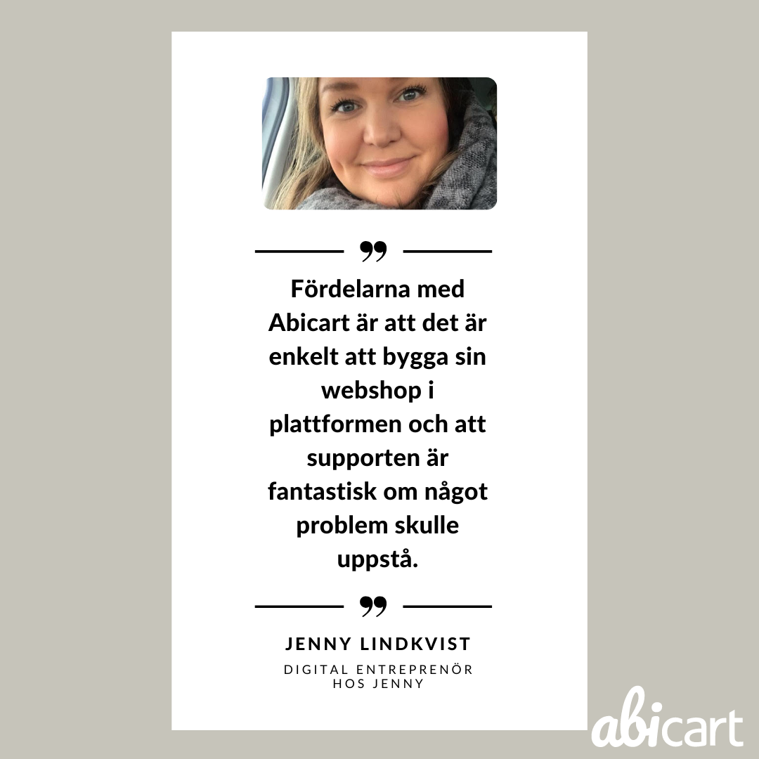 Hållbara klappar Hos Jenny