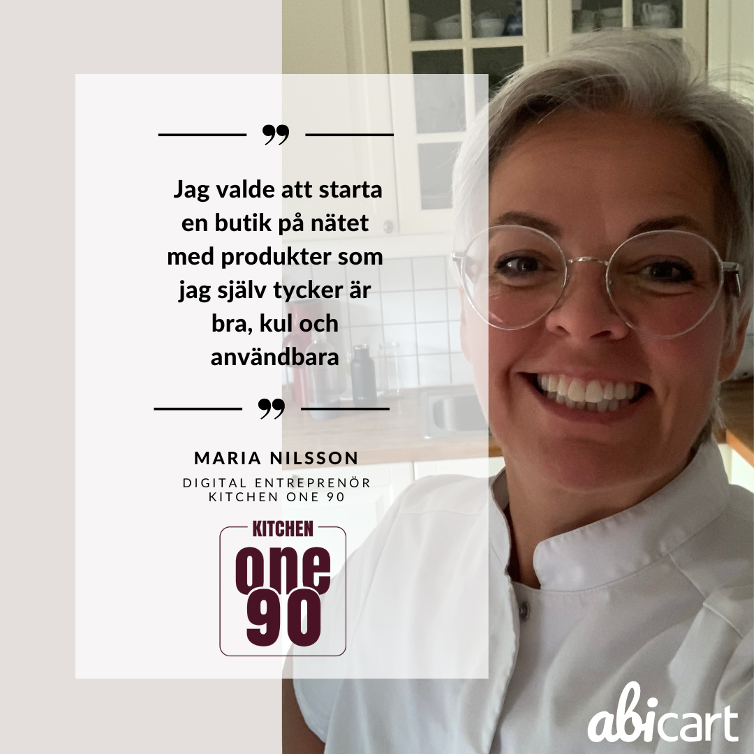 Kitchen One 90 - "Min starka sida är bakning och absolut inte datorer"