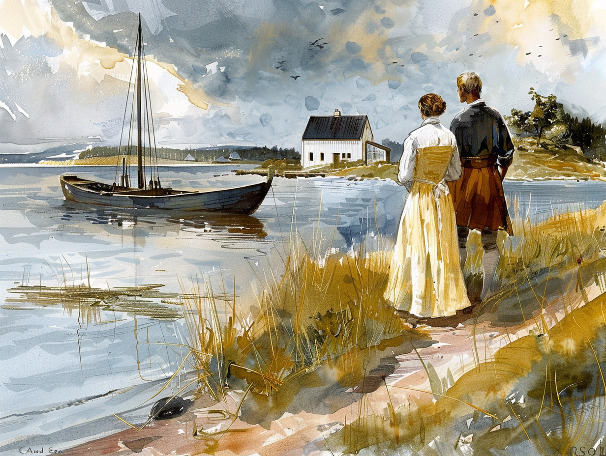 Rosen på Tistelön -  Emilie Flygare-Carlén