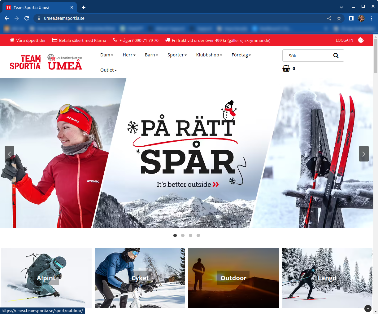 SGN Sport och Team Sportia - "Webshopen blir ett digitalt skyltfönster"