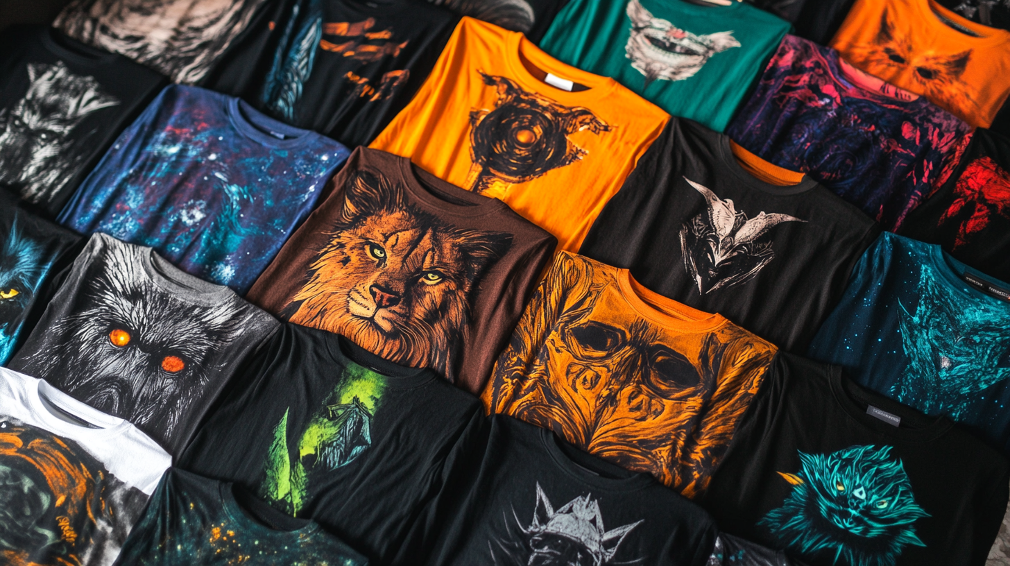 Selling t-shirts in your own webshop