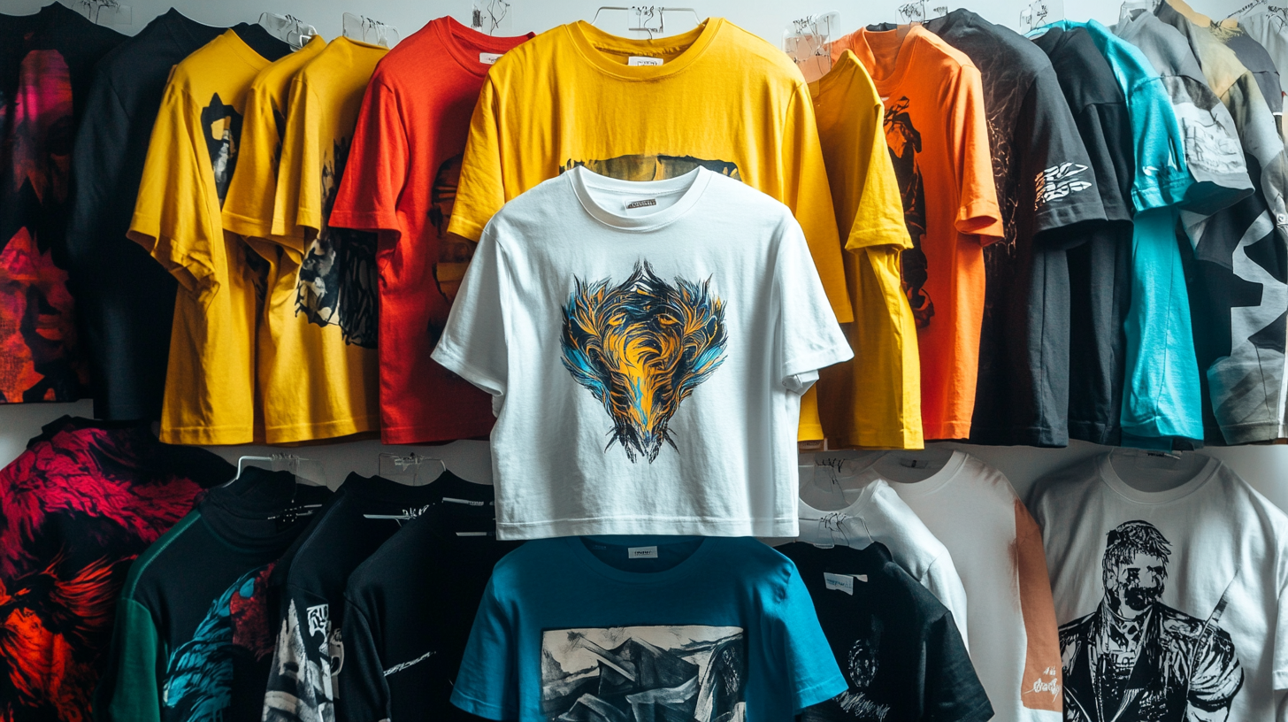 Selling t-shirts in your own webshop