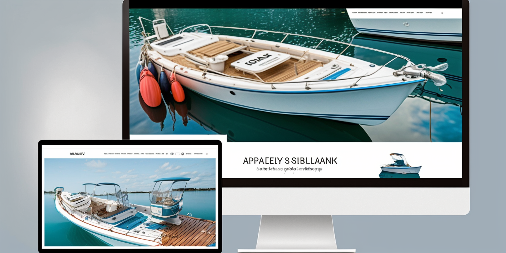 Sell boats and boat accessories in your own webshop