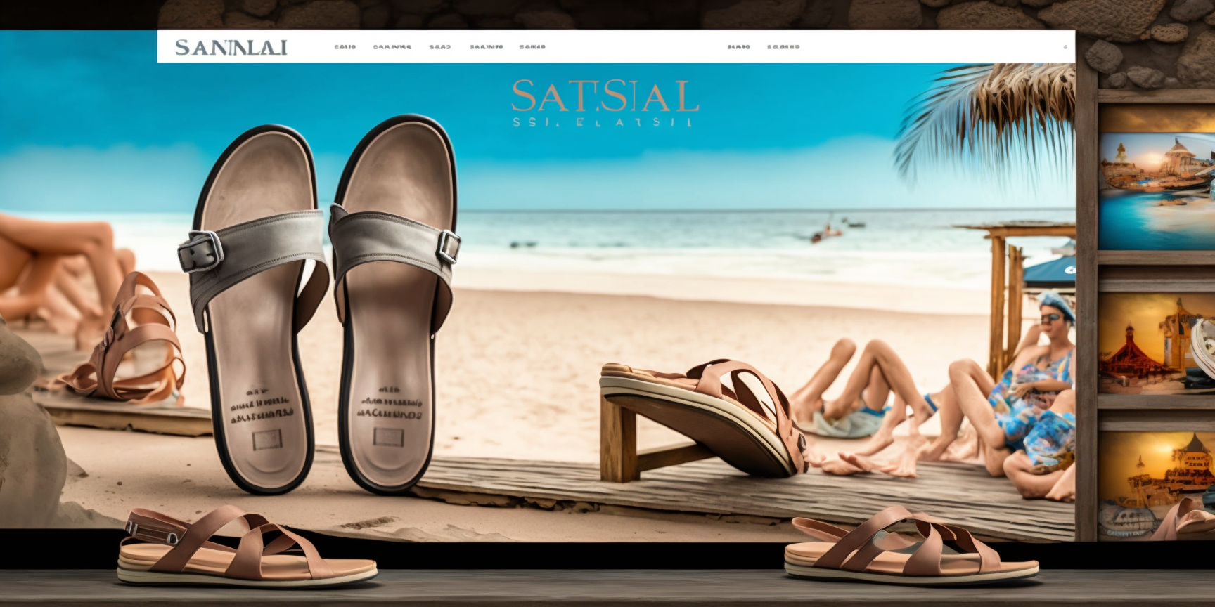 Sälja sandaler i din egen webshop