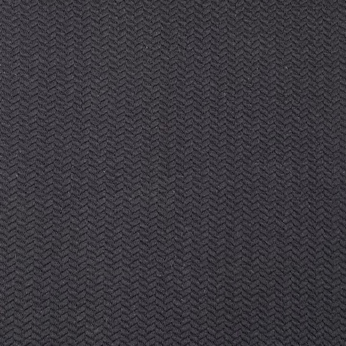Jacquard Knit Black Waves