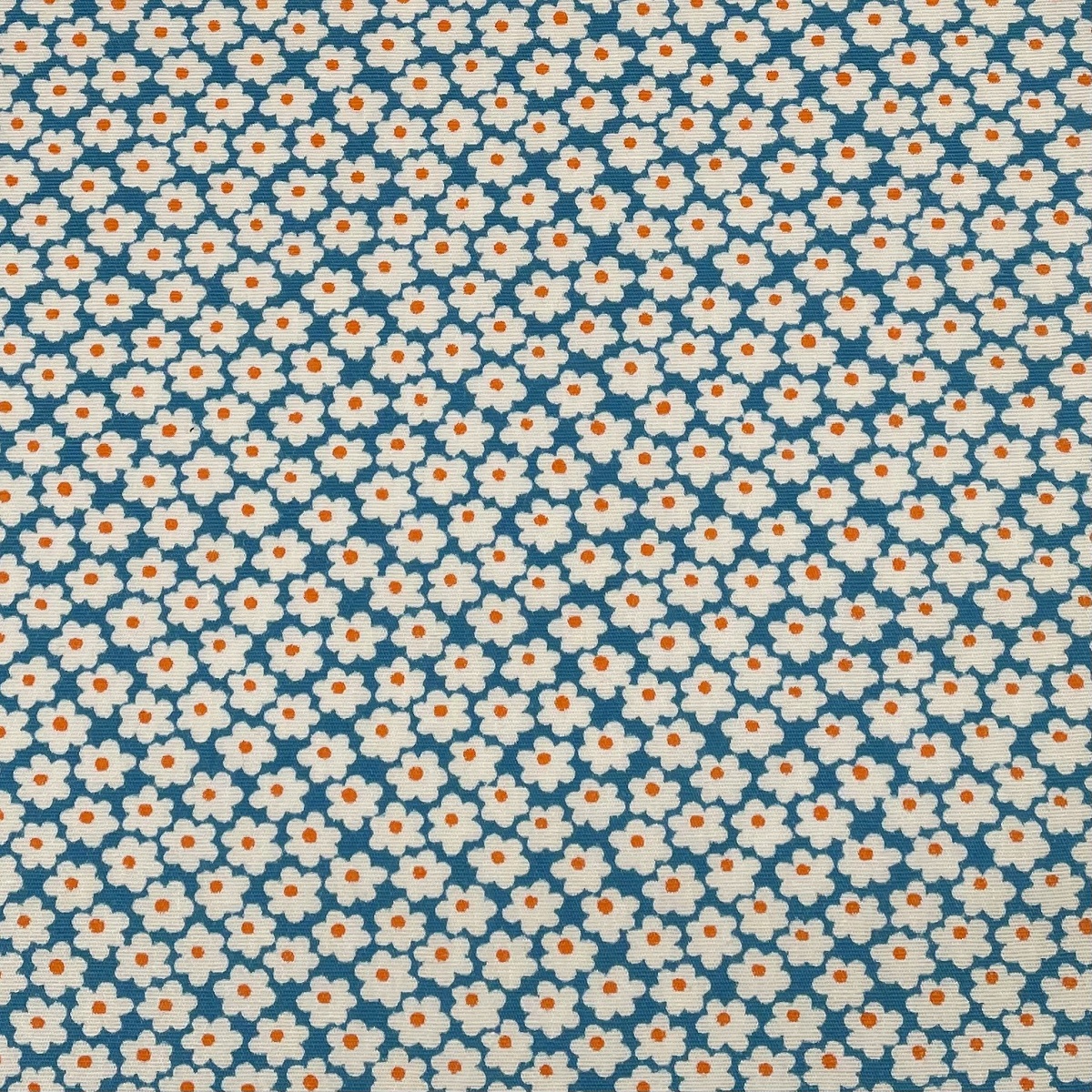 Retro Small Flowers Turquiose