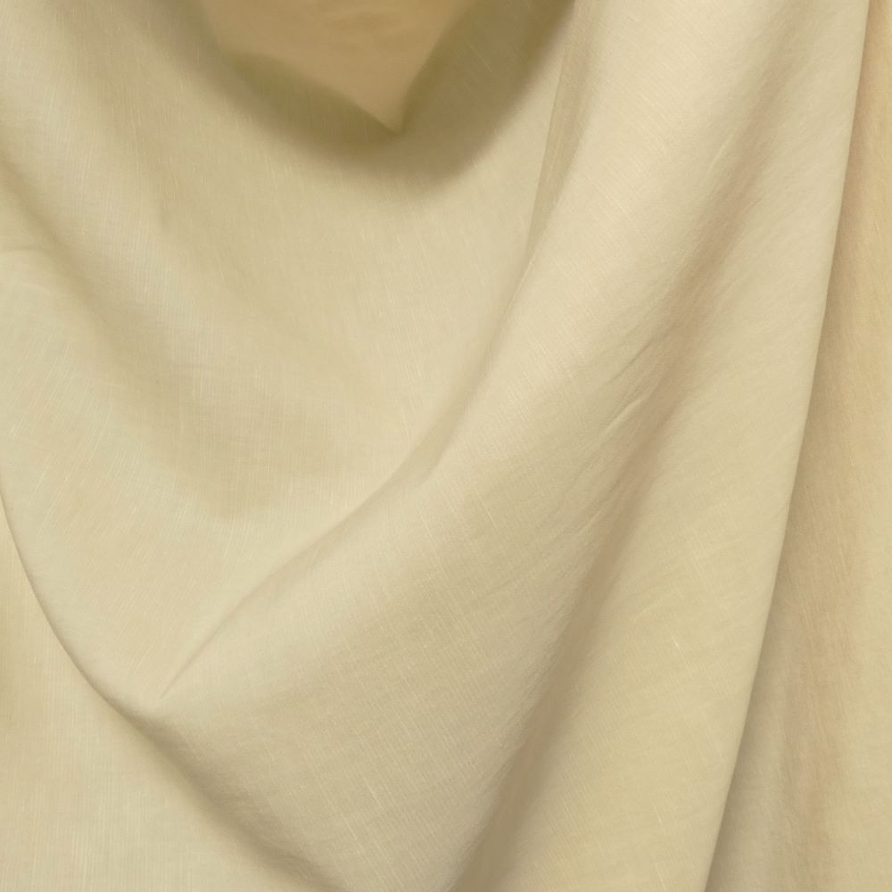 Linne lyocellblandning ljust beige - 2