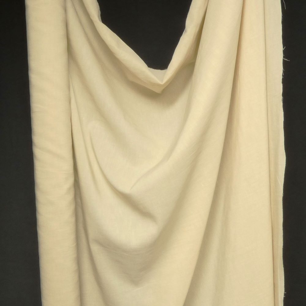 Linne lyocellblandning ljust beige