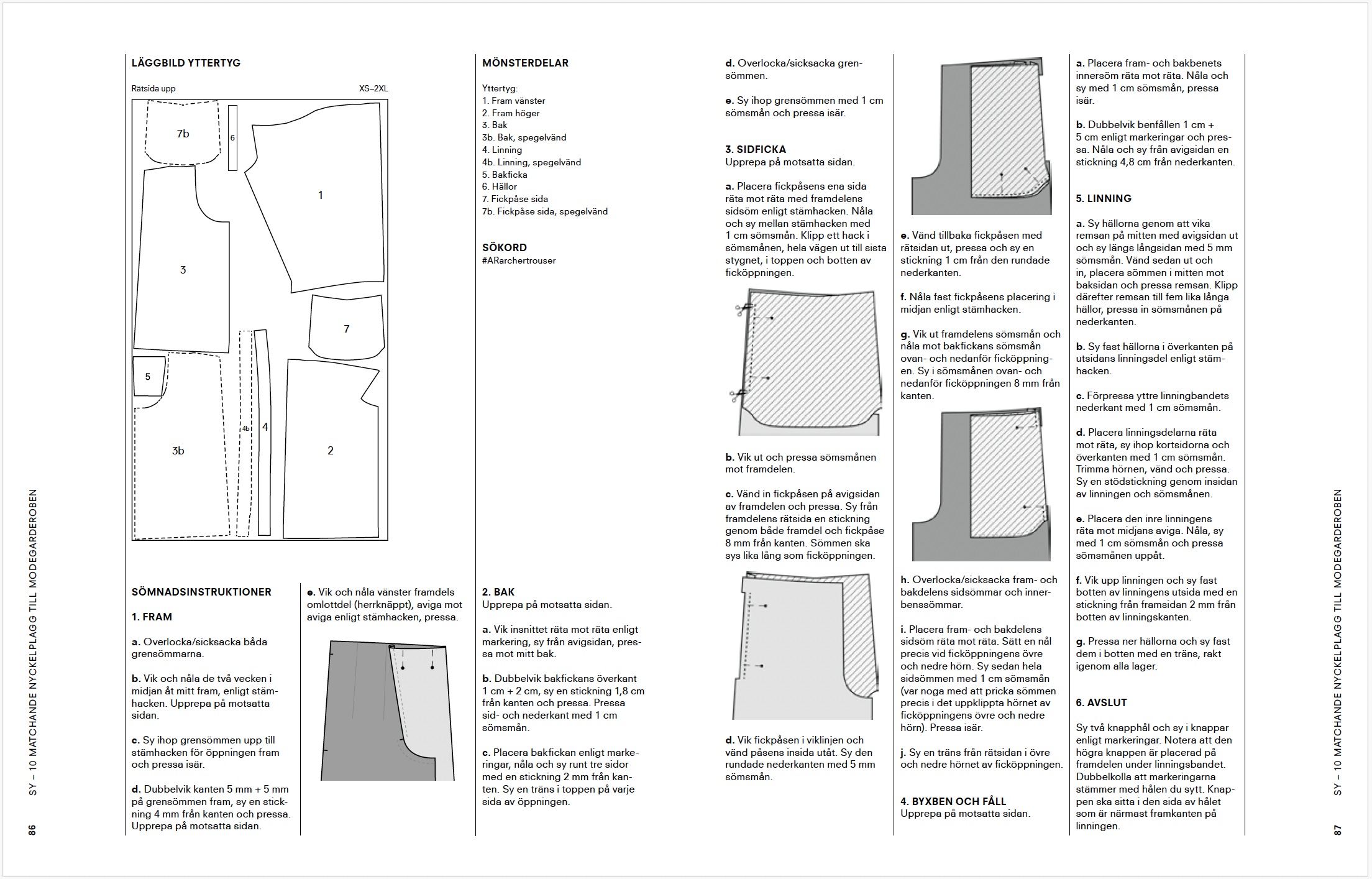 SY 10 MATCHANDE NYCKELPLAGG TILL MODEGARDEROBEN - 7