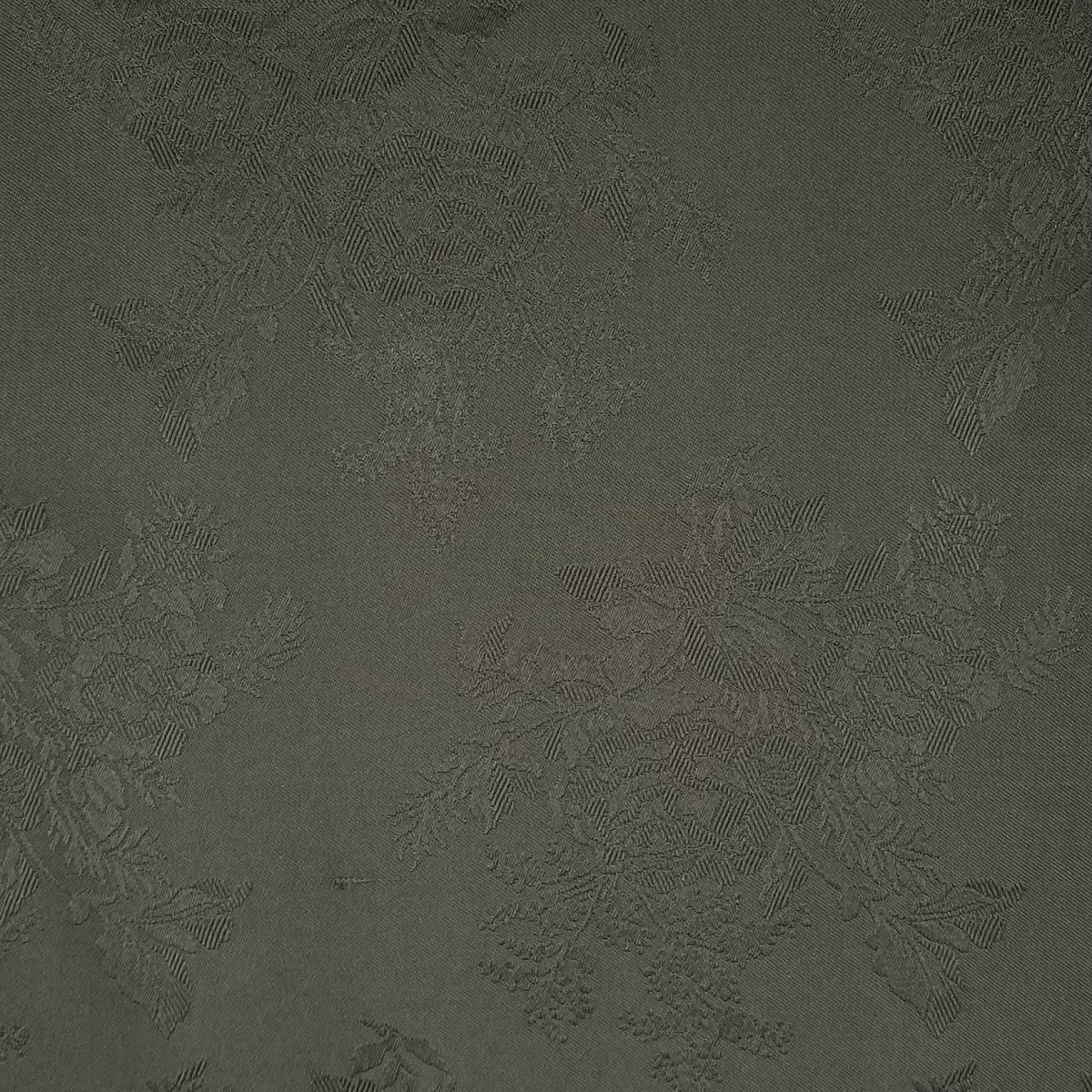 Cotton Jaquard Green Roses