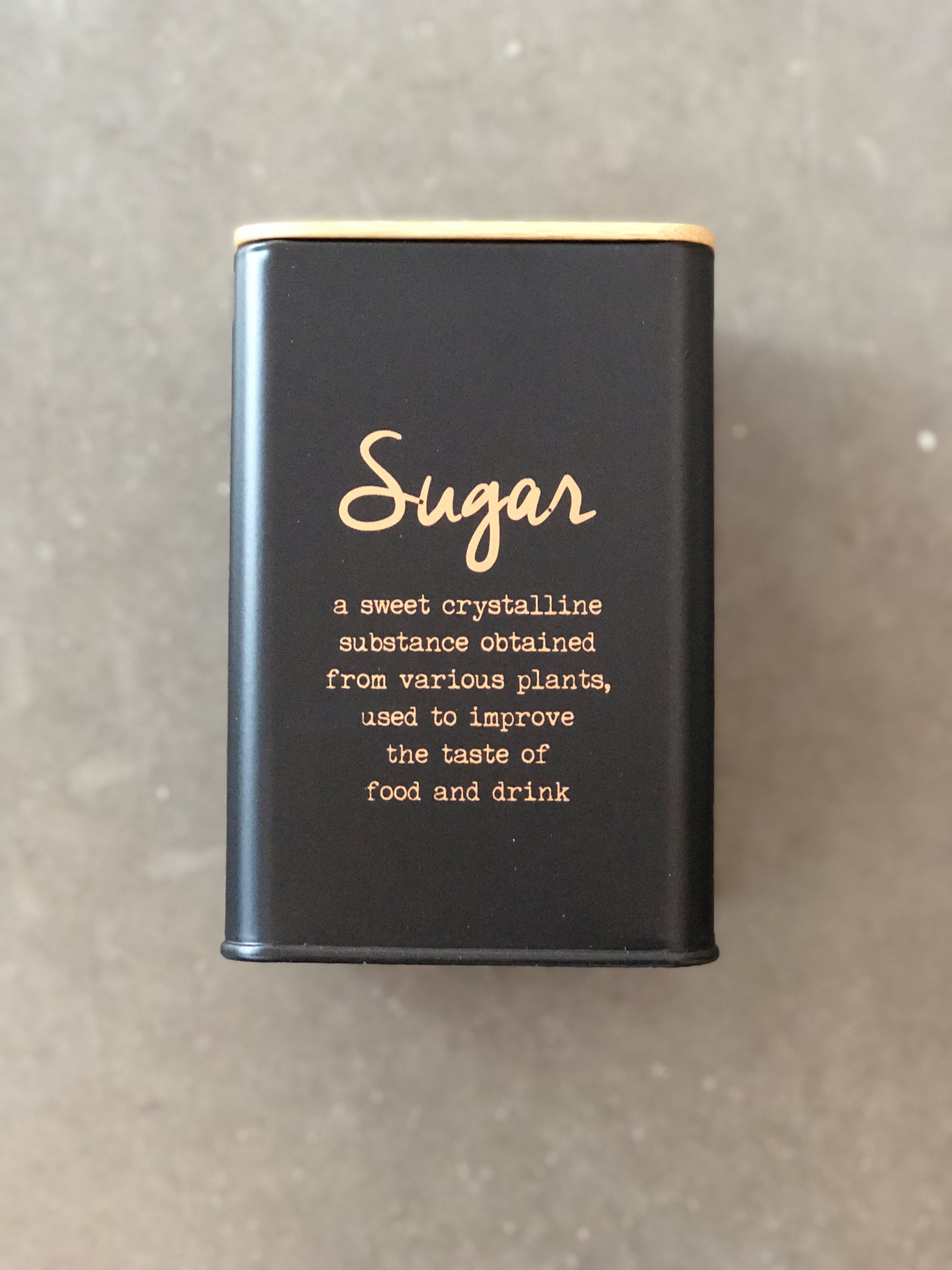 PLÅTBURK SUGAR SQUARE - 2