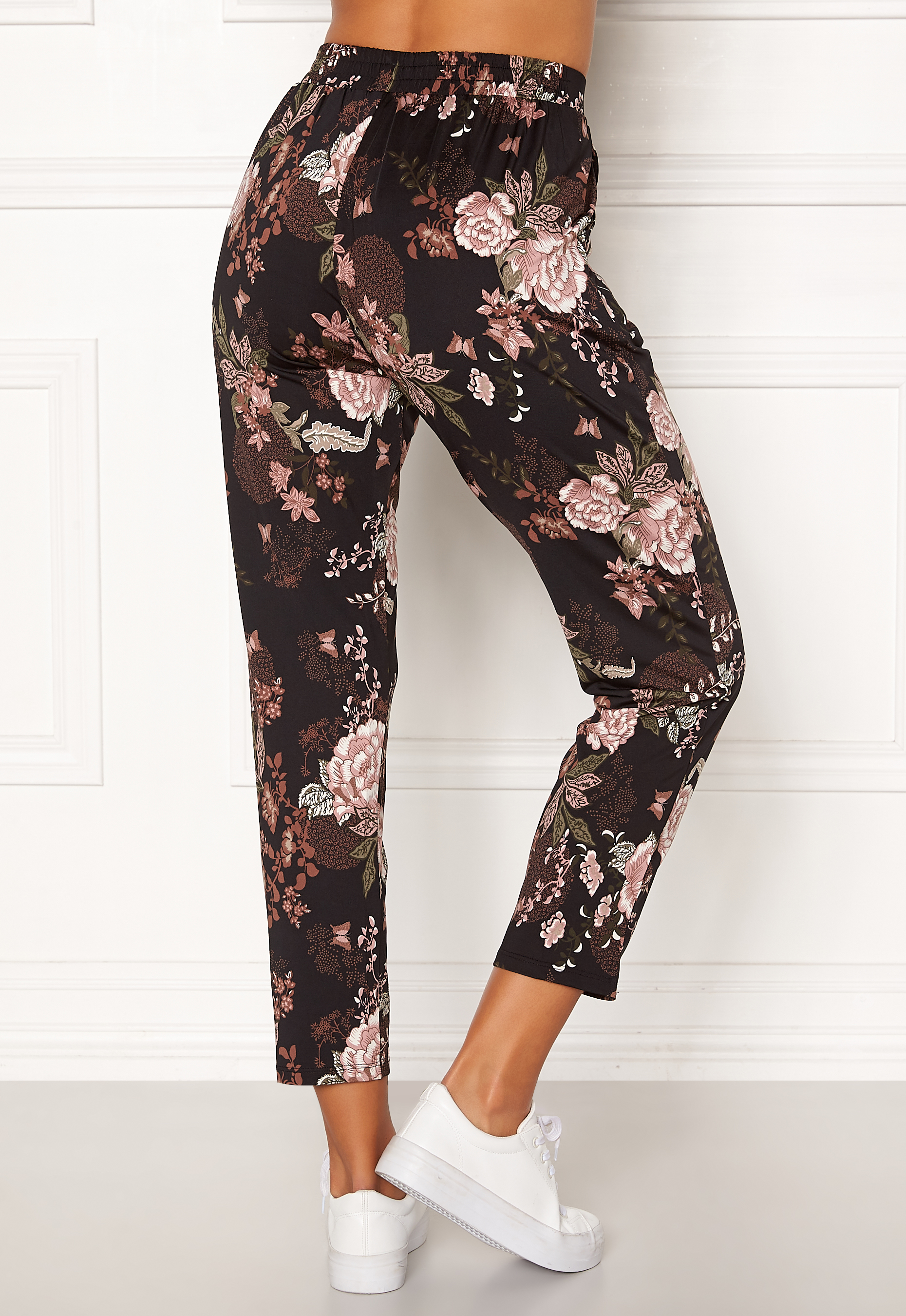 HAZEL TRICOT PANTS BLACK/PATTERNED - 2