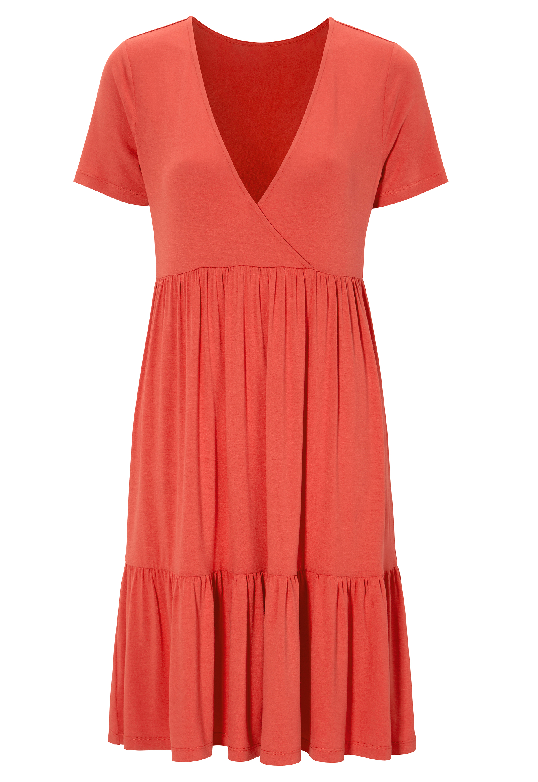 PENELOPE DRESS - DARK CORAL - 4