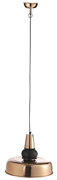 Lampa-koppar/svart