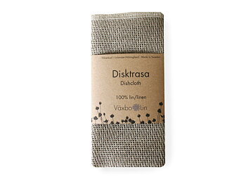 Disktrasa i lin - Växbolin Natur/ vit