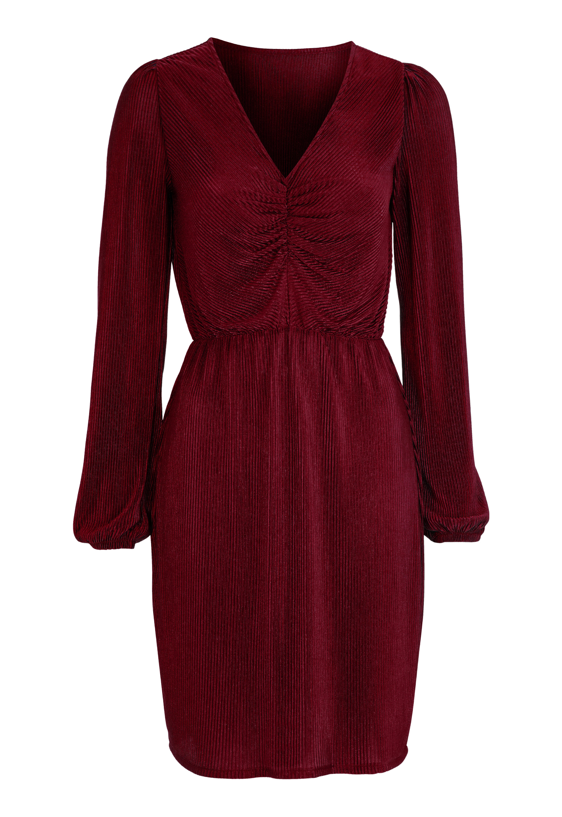 Perla Dress, Wine-Red - 4
