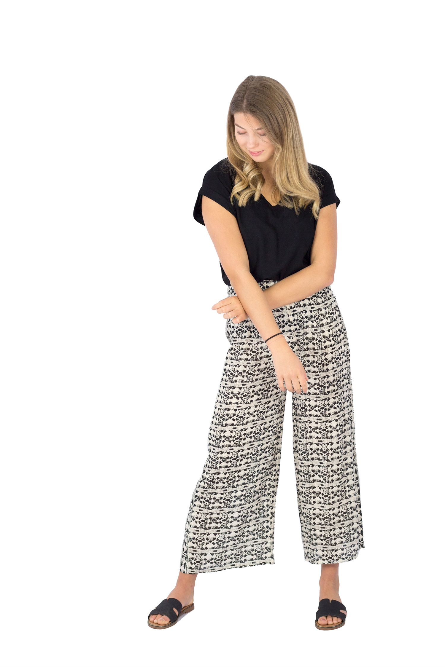 SHIVA PANTS BLACK/SAND