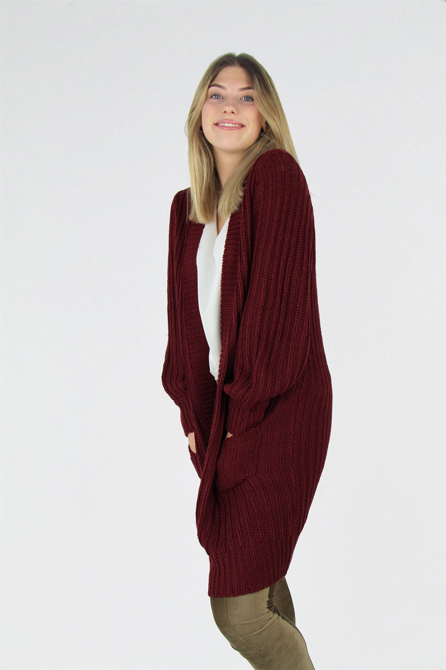 RUBY CARDIGAN - RUBY RED - 2
