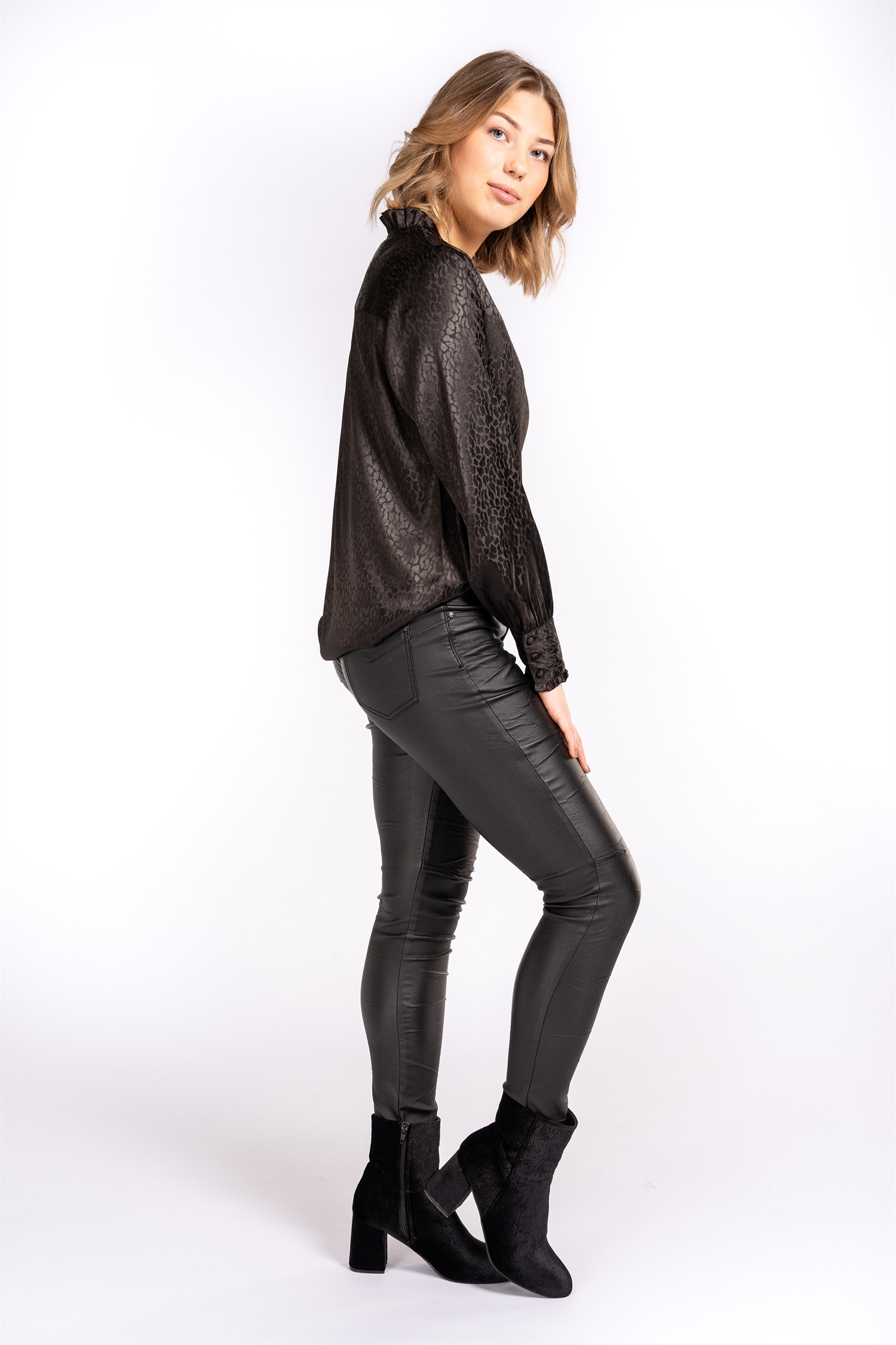 SIENNA BLOUSE BLACK - 3