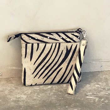 Handledsväska - Clutch - Zebra