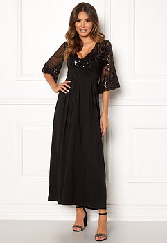 Elsie Maxi Dress, Black