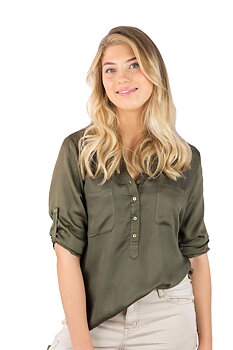 BONNIE SHIRT KHAKI GREEN
