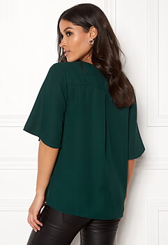 Hallie blouse, Dark green
