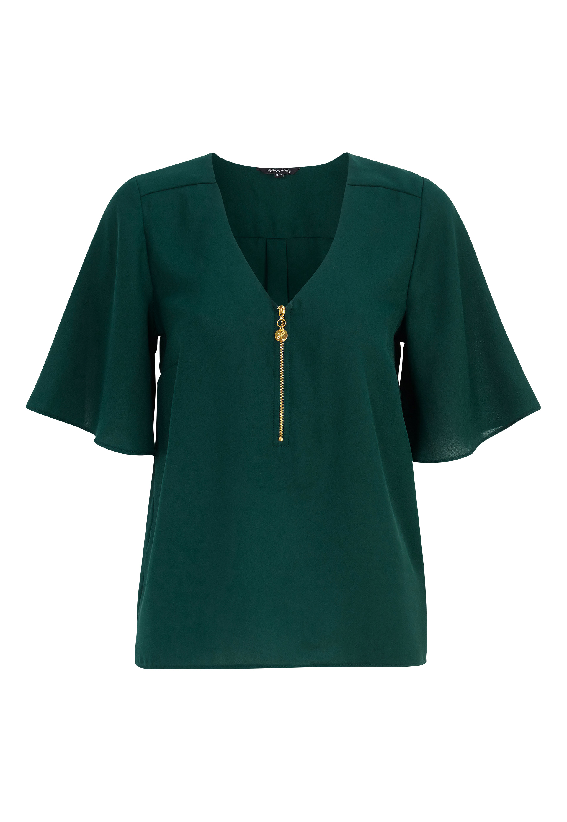 Hallie blouse, Dark green - 4