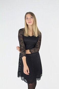 VICTORIA DRESS - BLACK