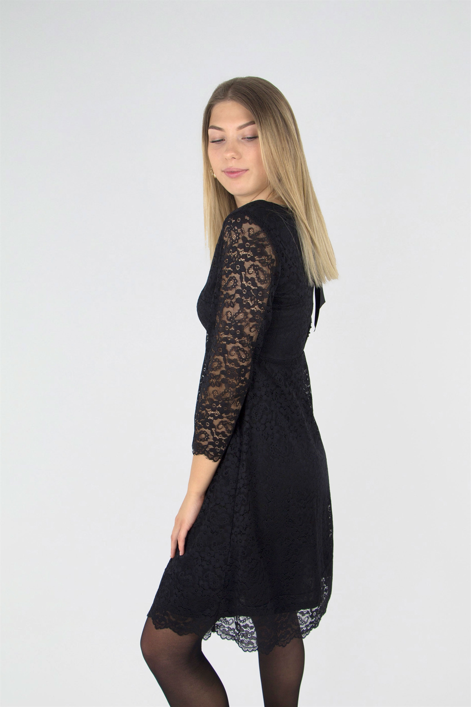 VICTORIA DRESS - BLACK - 4