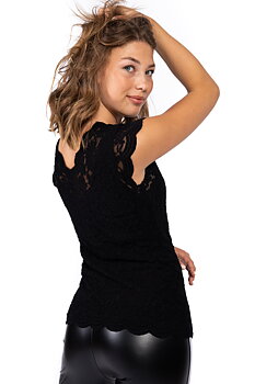VERONA TOP - BLACK
