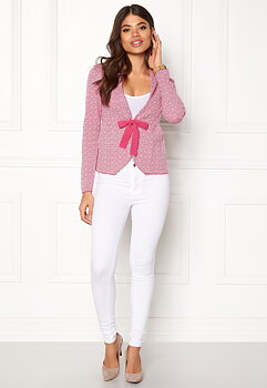 Kara Cardigan Pink/Offwhite