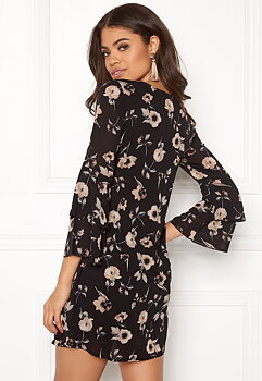 Charlene Dress Black / Patterned