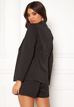 Disa Soft Blazer - Black/ White/ Striped