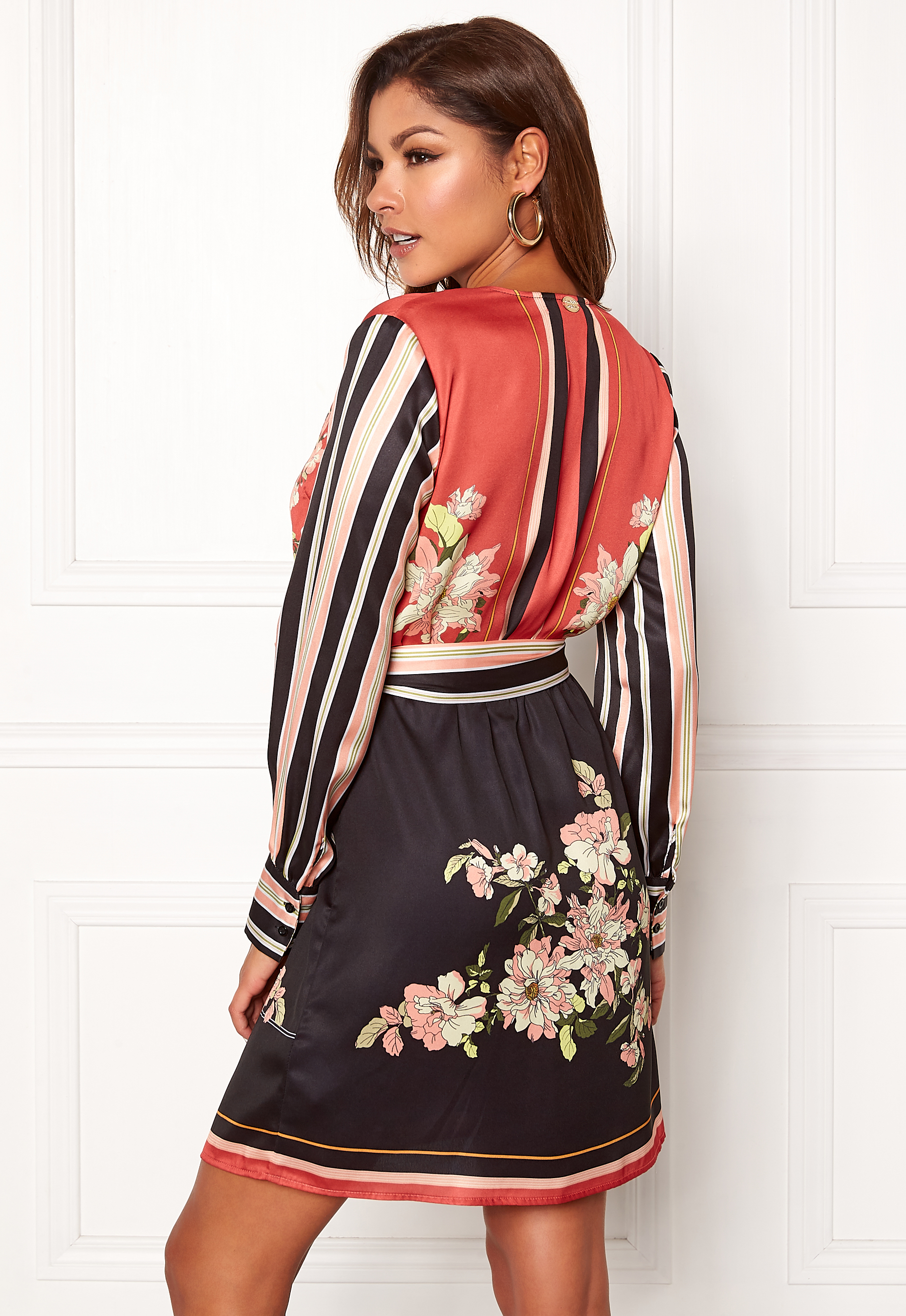 Marienela Scarf Print Dr - 2