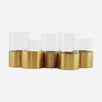 T5 - VAS,VASE/CANDELSTAND, MÄSSING