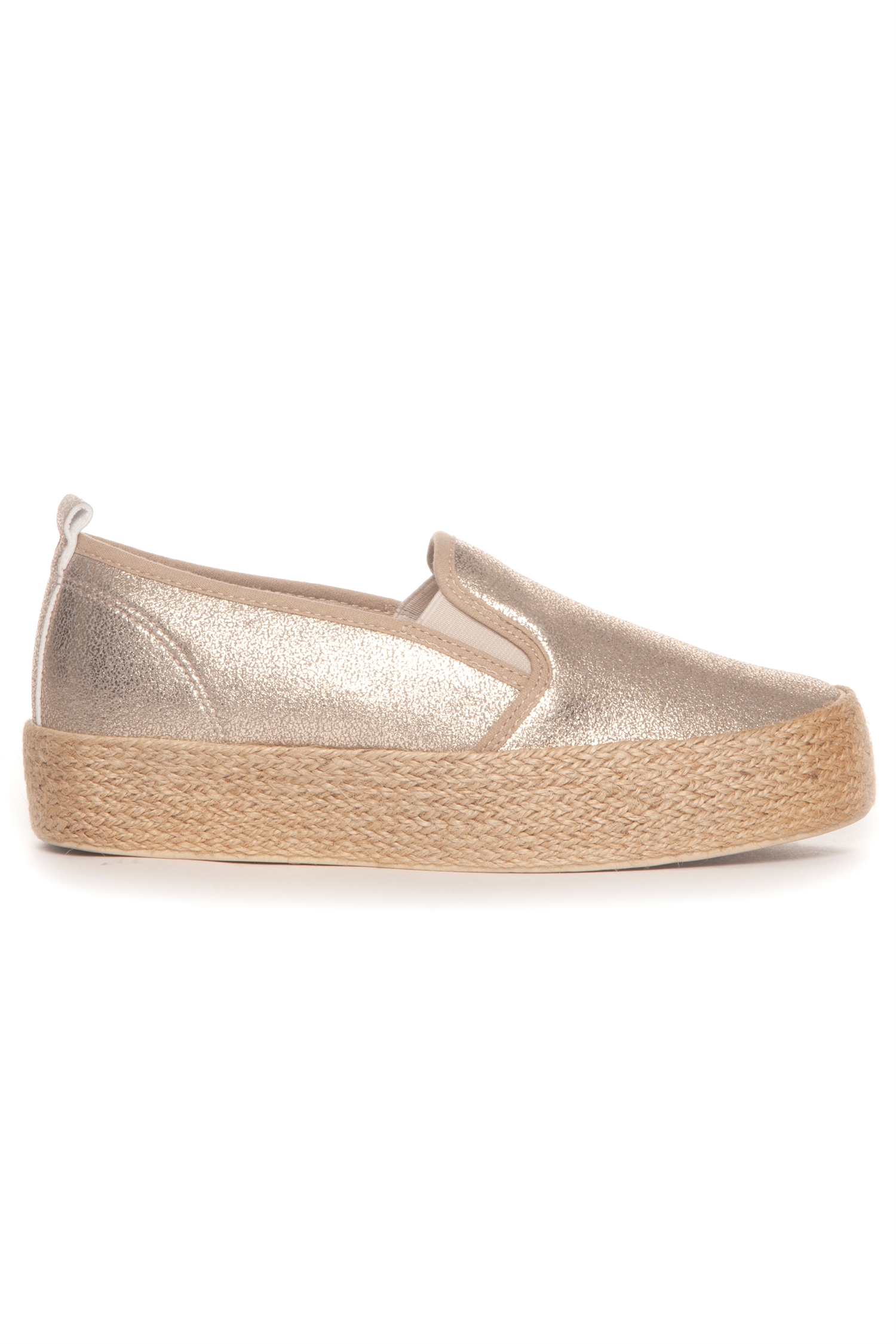 KATE SLIP ON SHOE - GULD
