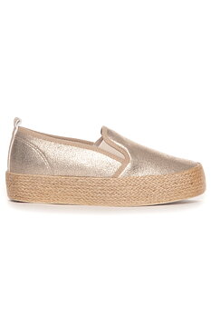 KATE SLIP ON SHOE - GULD