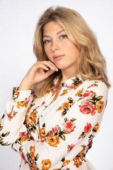 PAULINE KLÄNNING - BLOMMIG
