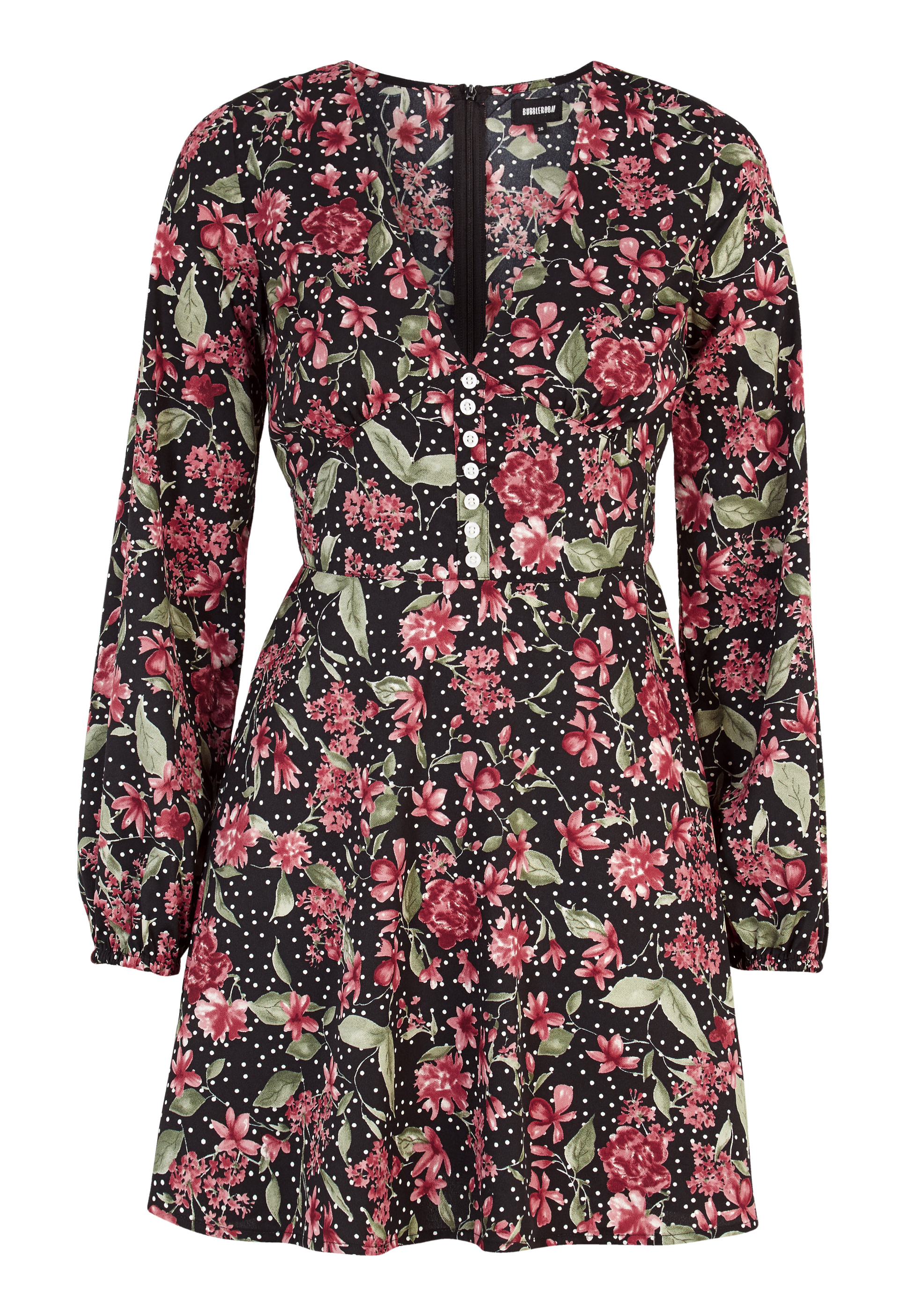 Saga Dress - Black - 4