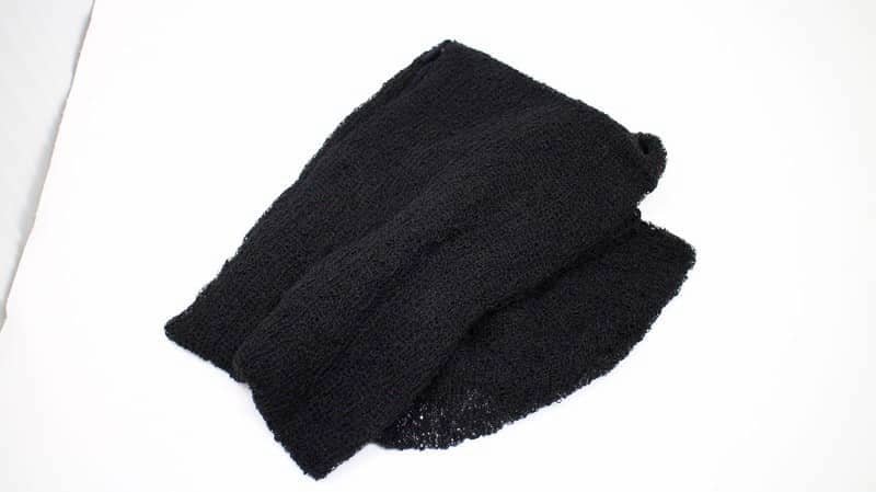 Poncho Svart