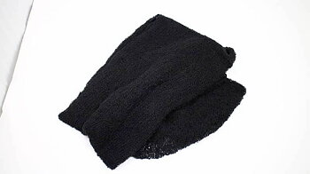 Poncho Svart